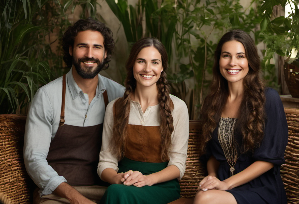 Three Leaf Clover - AI Portrait