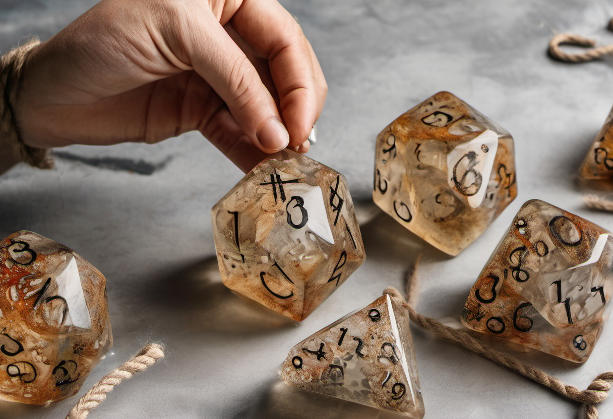 Painting numbers on dice